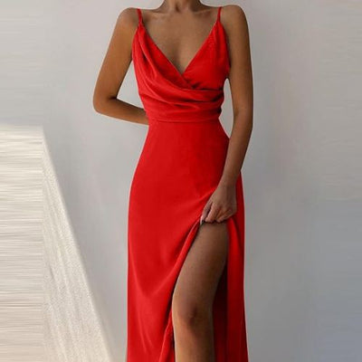 Haven™ | Elegante satijnen jurk