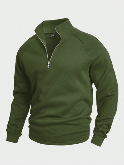 Antonio | Zip-up met halve rits
