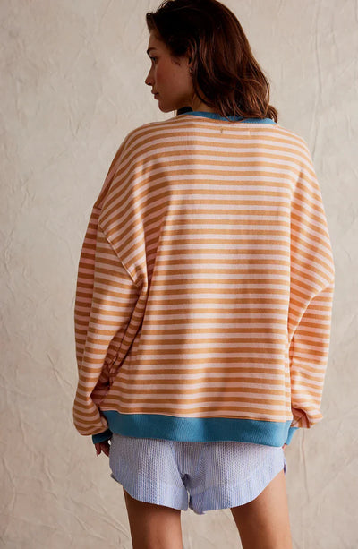 Mana | Gestreepte Oversized Trui