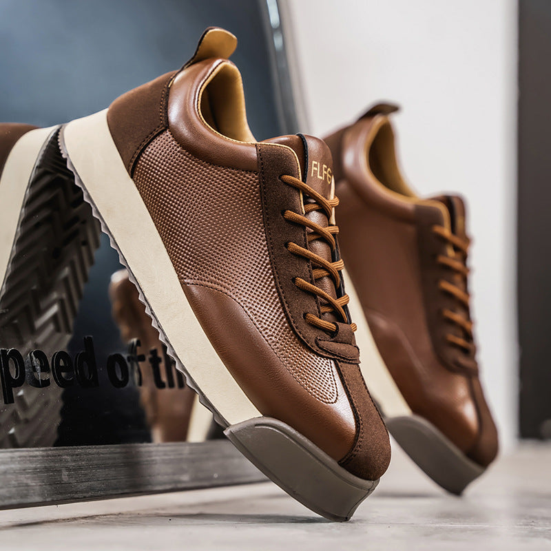 Aron™ | Italiaanse Leren Schoenen