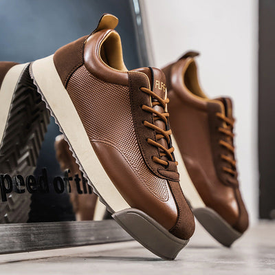Aron™ | Italiaanse Leren Schoenen