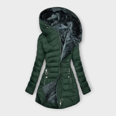 BEATRICE™ | WARME JAS MET ECOPELUCHE VOERING