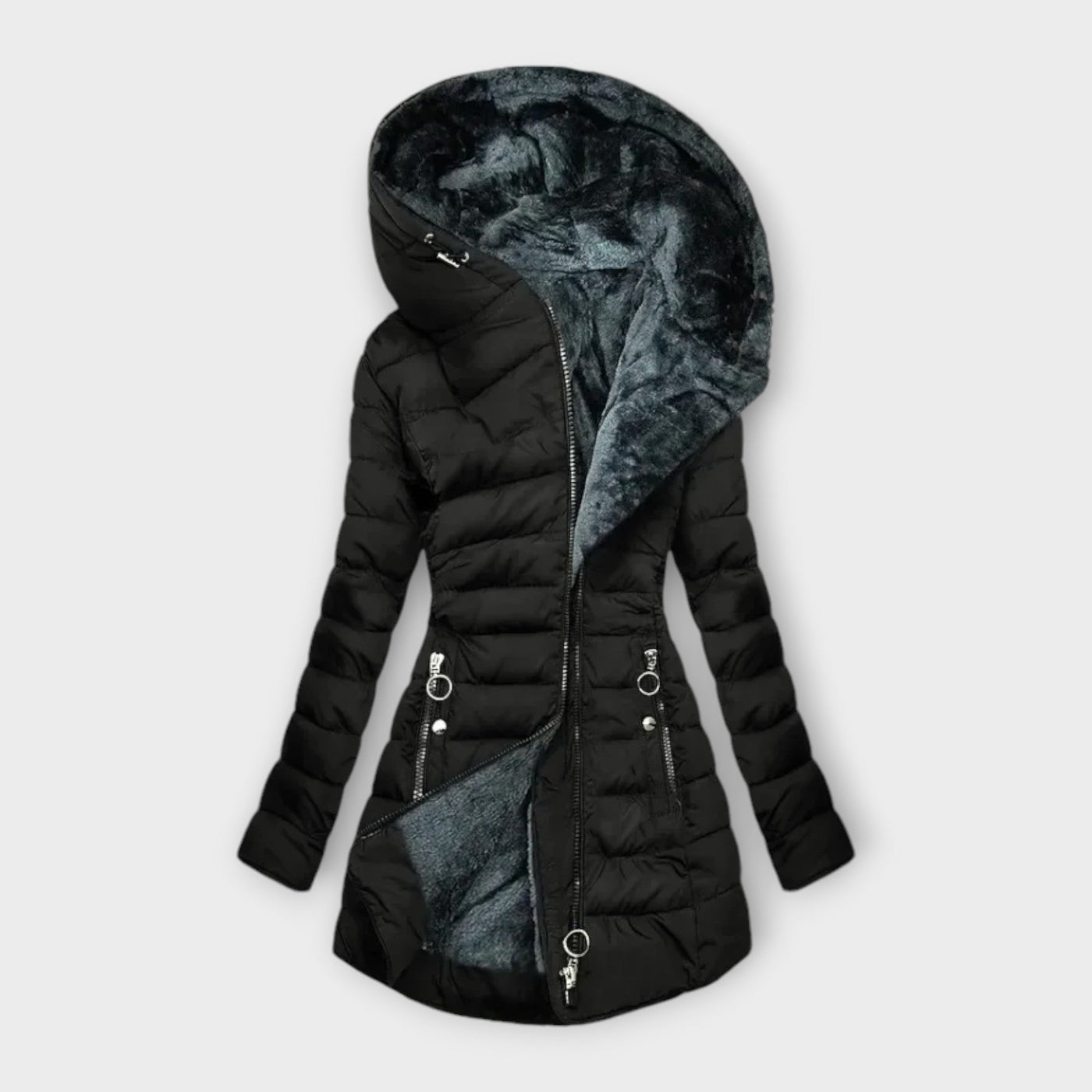 BEATRICE™ | WARME JAS MET ECOPELUCHE VOERING