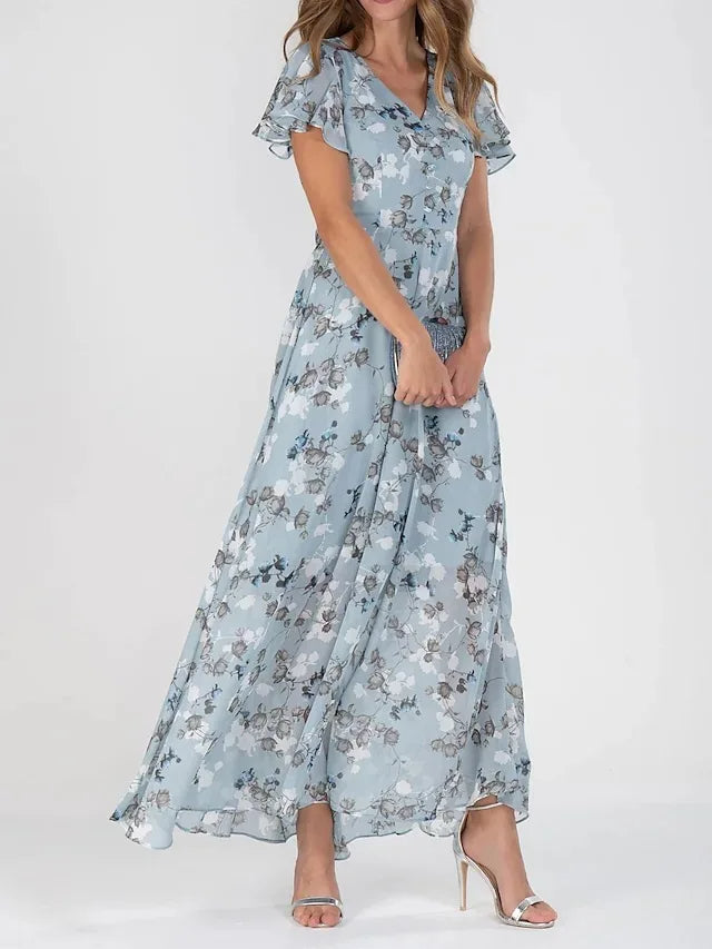 Aurelia | Glamour jurk die de buik bedekt