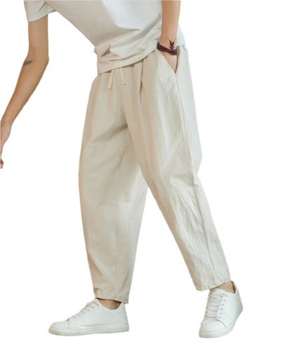 Rome Katoenen Pantalon