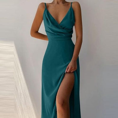 Haven™ | Elegante satijnen jurk
