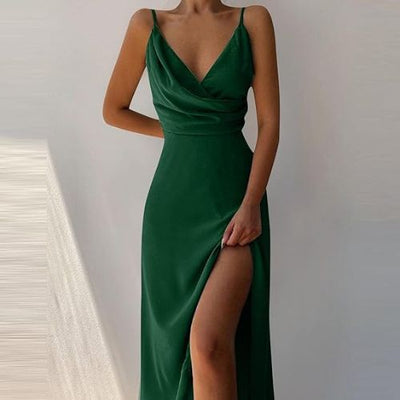 Haven™ | Elegante satijnen jurk