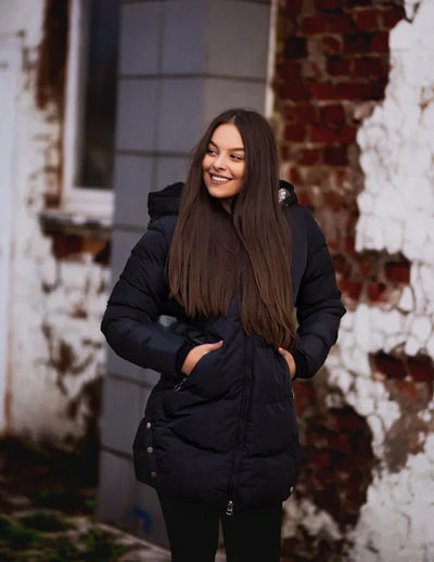 BEATRICE™ | WARME JAS MET ECOPELUCHE VOERING