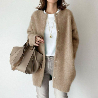 Chloé™ - Elegante Cashmere Cardigan