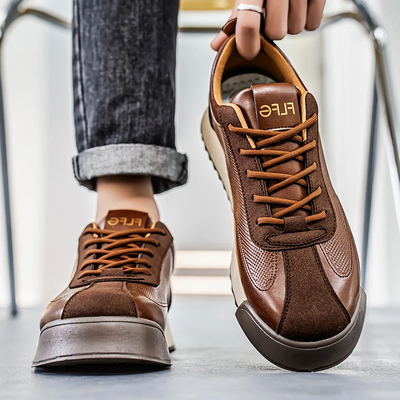 Aron™ | Italiaanse Leren Schoenen