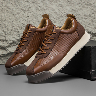 Aron™ | Italiaanse Leren Schoenen