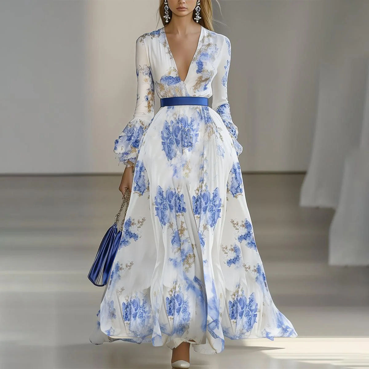 Lexi | Elegante lange jurk