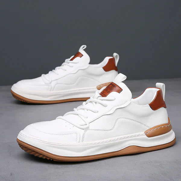 Tony™ | Leren schoenen met dikke zool