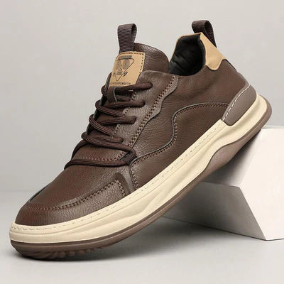 Tony™ | Leren schoenen met dikke zool