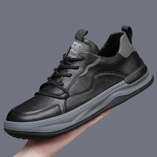 Tony™ | Leren schoenen met dikke zool