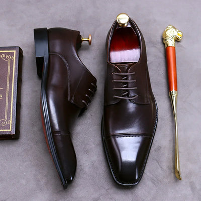 Emil™ | Elegante leren zakelijke schoenen
