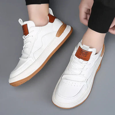Tony™ | Leren schoenen met dikke zool