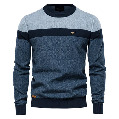 Diego | Herenvest met ronde hals