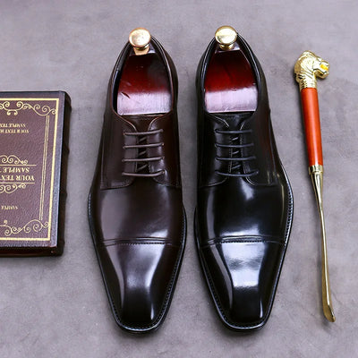 Emil™ | Elegante leren zakelijke schoenen