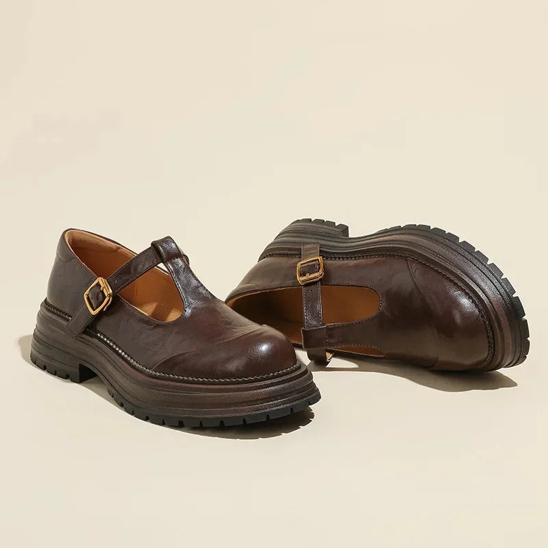 Mary Janes - Elegante Leren Schoen