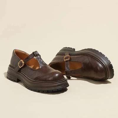 Mary Janes - Elegante Leren Schoen