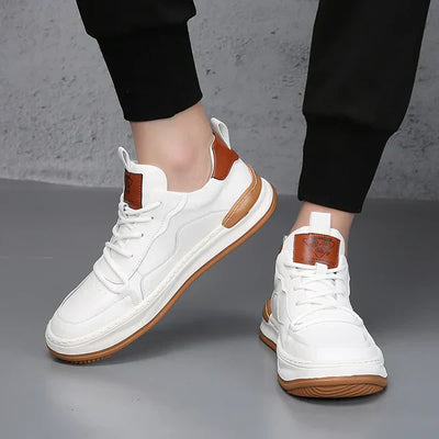 Tony™ | Leren schoenen met dikke zool