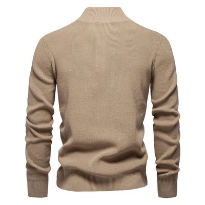 Nils | Herenpullover met knoopdesign
