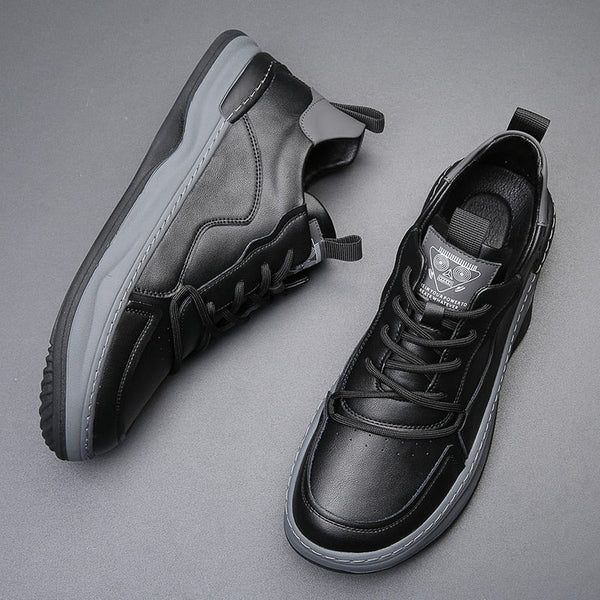 Tony™ | Leren schoenen met dikke zool
