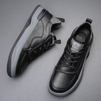 Tony™ | Leren schoenen met dikke zool