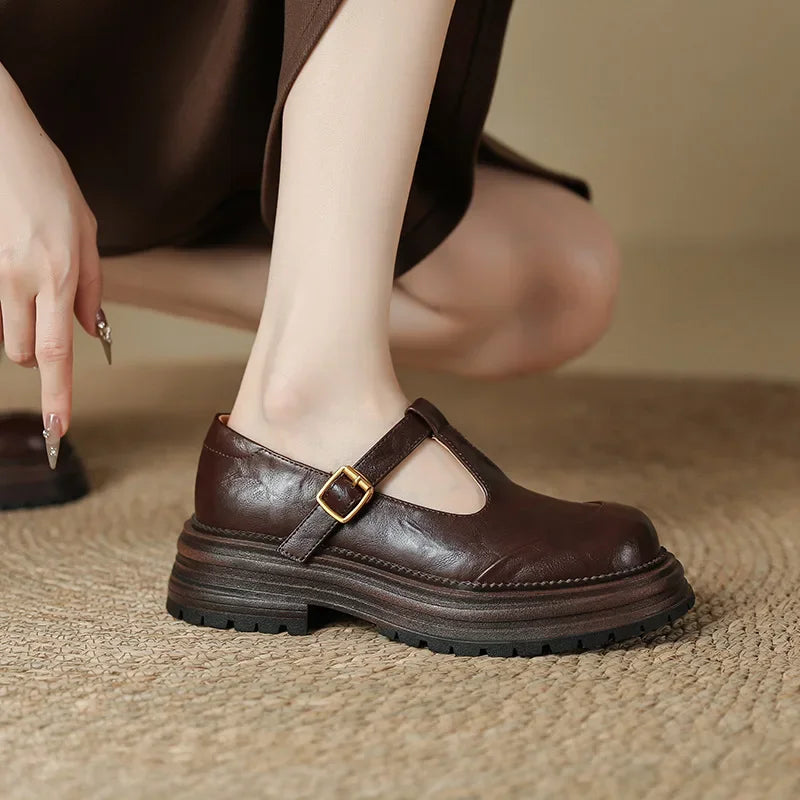 Mary Janes - Elegante Leren Schoen