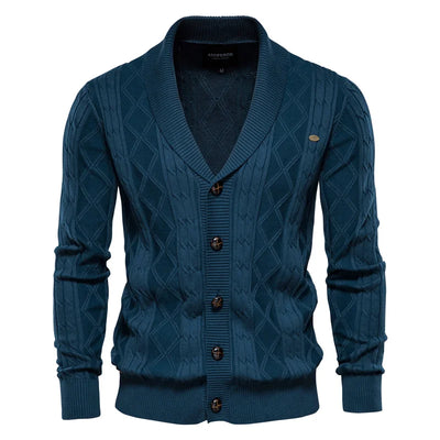 Xavier | Heren Cardigan met Knoopsluiting