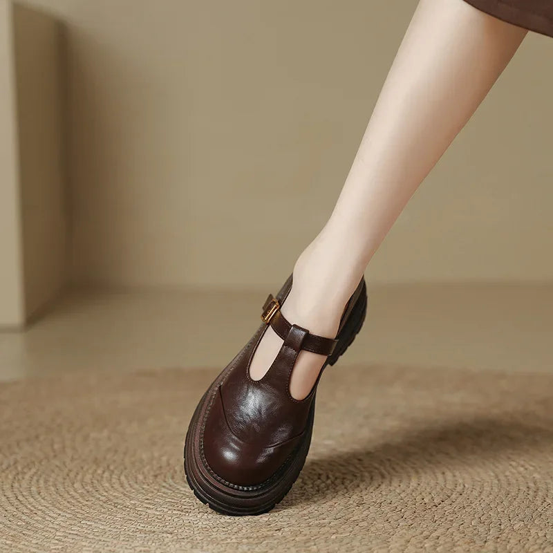 Mary Janes - Elegante Leren Schoen
