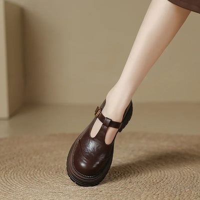 Mary Janes - Elegante Leren Schoen