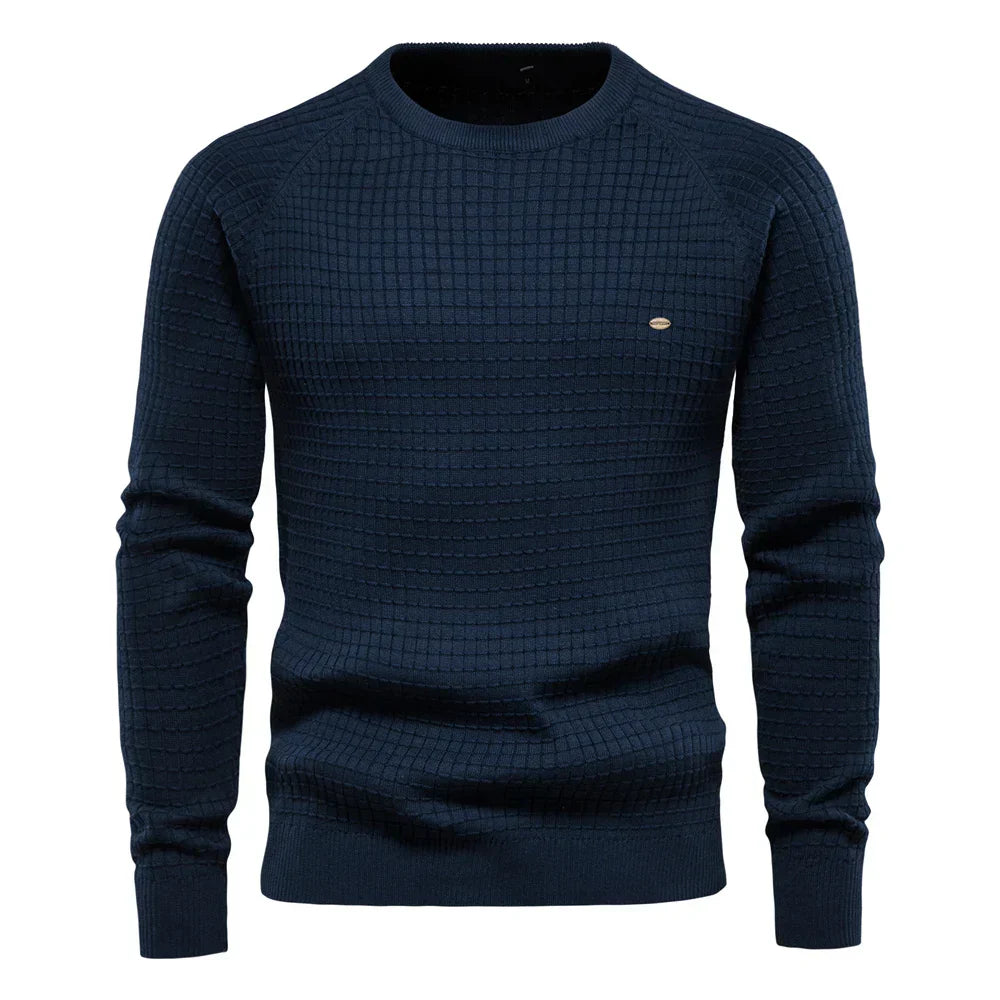 Andre | Herentrui met ruitpatroon
