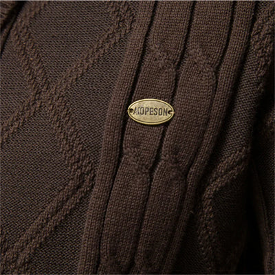 Xavier | Heren Cardigan met Knoopsluiting