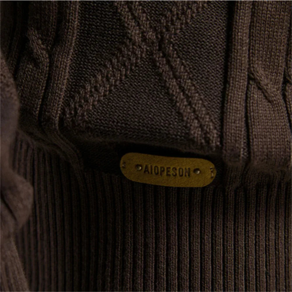 Xavier | Heren Cardigan met Knoopsluiting