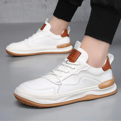 Tony™ | Leren schoenen met dikke zool