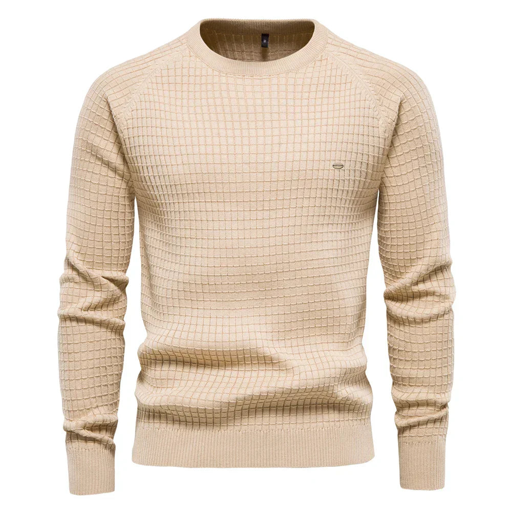 Andre | Herentrui met ruitpatroon