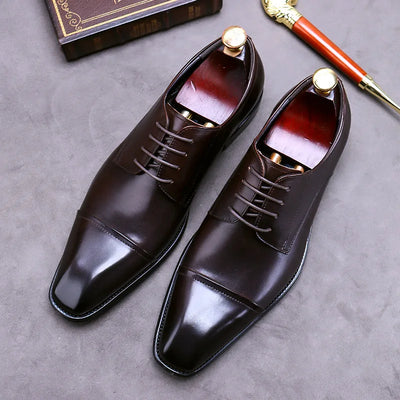 Emil™ | Elegante leren zakelijke schoenen