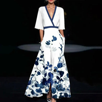 Jamie - Elegante jurk met bloemenmotief