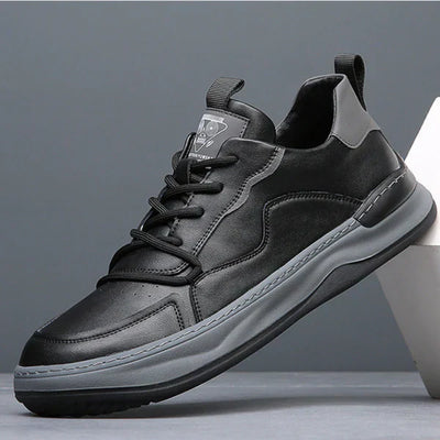 Tony™ | Leren schoenen met dikke zool