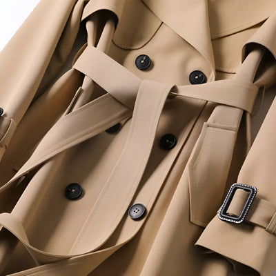 Vespera™ | Stijlvolle elegante Trenchcoat