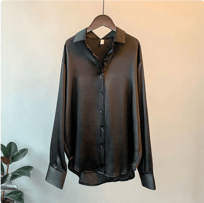 Camicia™ | Satijnen blouse voor dames