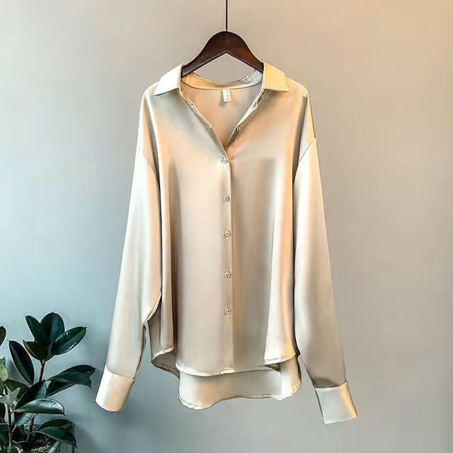Camicia™ | Satijnen blouse voor dames