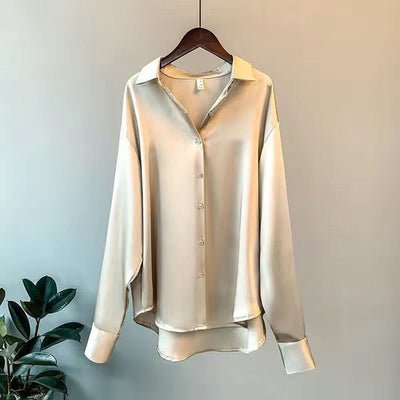 Camicia™ | Satijnen blouse voor dames