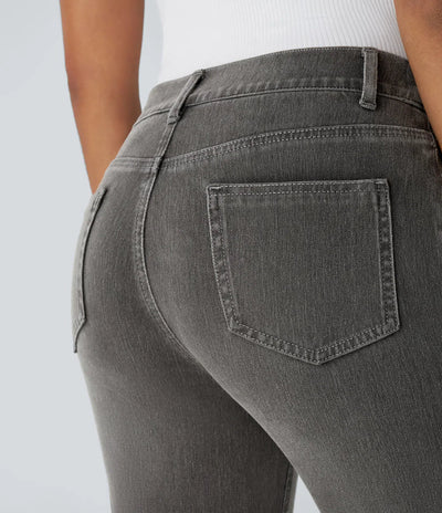 Comfort Fit | Elastische & Comfortabele Broek Met Hoge Taille