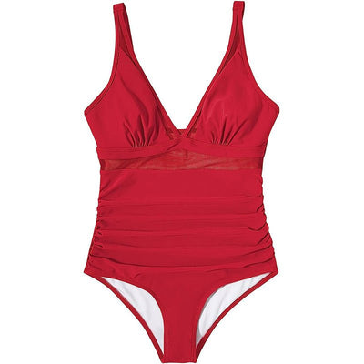 Corrigerend Badpak met Luxe Mesh Accenten