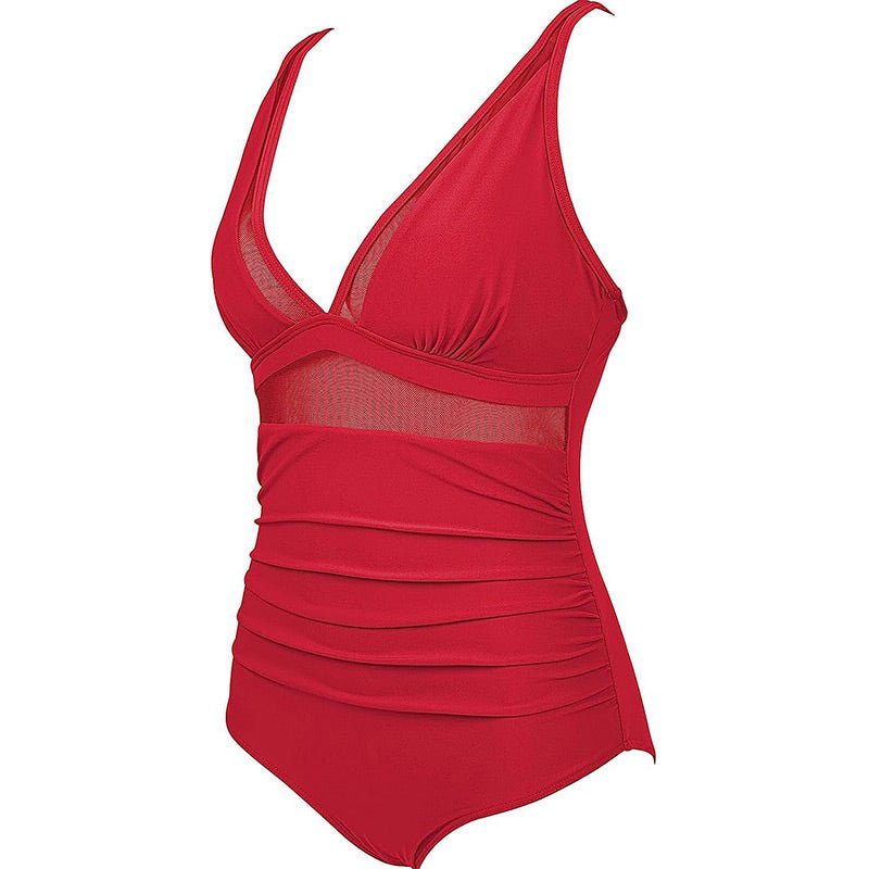 Corrigerend Badpak met Luxe Mesh Accenten