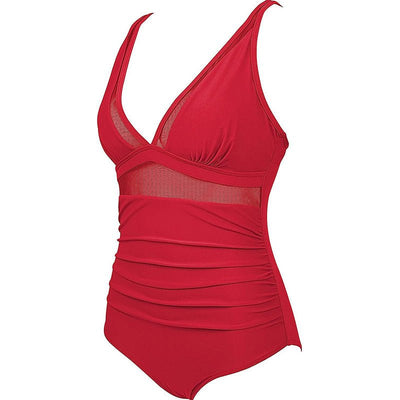 Corrigerend Badpak met Luxe Mesh Accenten