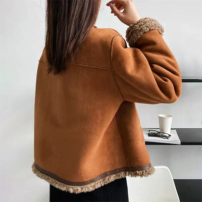 CHARLIE™ | WARME EN REFINED LEEREN JAS